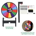 thumbnail image 6 of WinSpin 12" Editable Color Prize Wheel Tabletop 14 Slots Tradeshow Events, 6 of 10