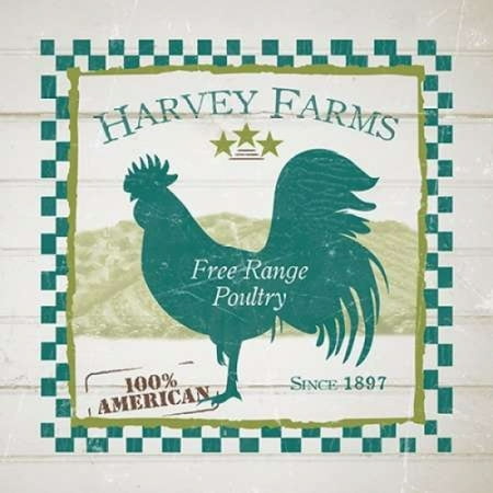 - Harvey Farms Poultry Poster Print by Diane Stimson