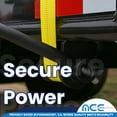 thumbnail image 2 of Mega Cargo Control Chrome 35" Combination Winch Bar for Flatbed Trailer Tie Down Strap, 1 Pack, 2 of 7