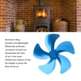 thumbnail image 3 of Durable Lightweight Stove Fan Blade, 5 Blade Design Enhances Air Circulation, Improves Heating Efficiency, Simple Installation, 3 of 8