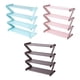 thumbnail image 4 of Naiovety Estante para zapatos de 4 niveles, soporte para zapatos en forma de Z, organizador de almacenamiento de plástico para el hogar, Almacenamiento y organización del hogar, 4 of 6