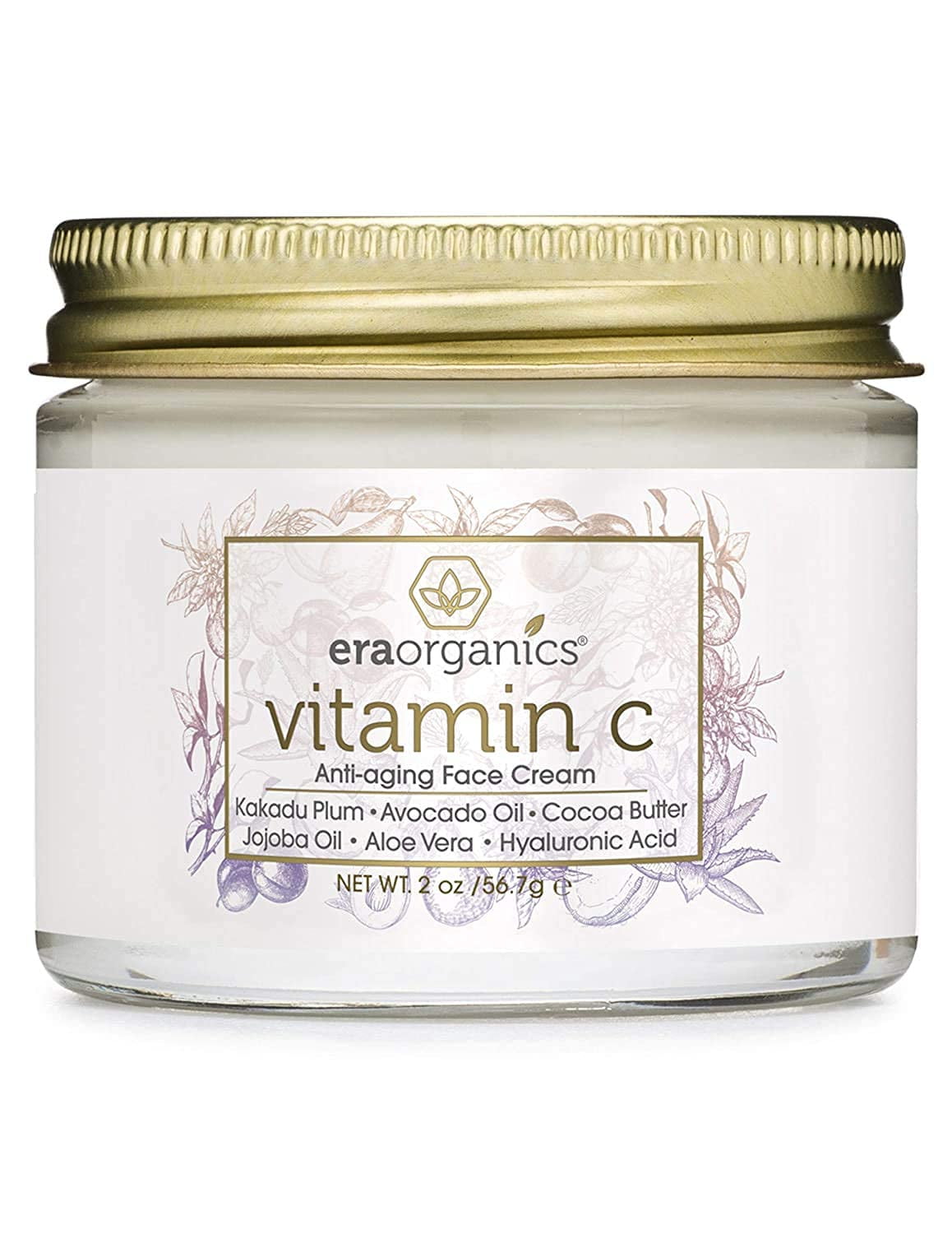 Era Organics Vitamin C Face Cream Super Revitalizing Hyaluronic Acid
