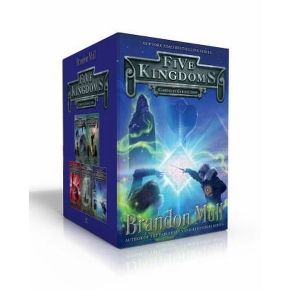 Pre-Owned Five Kingdoms Complete Collection (Boxed Set): Sky Raiders; Rogue Knight; Crystal Keepers; Death Weavers; Time Jumpers (Hardcover) 1534418334 9781534418332