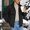 Black Coats for Men, variant on Men's Fleece Lined Cargo Jacket Stand Collar Zip‑Up Warm Winter Work Outerwear with Flap Pockets Brown S