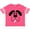 Football Pink and White, variant on Cute Dog Face Boys or Girls Toddler T-Shirt