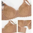 thumbnail image 7 of Aofany Womens Plus Size Bras Women's Lace Bra Full Coverage Padded Push Up Underwired for Everyday Comfort, Adjustable Spaghetti Strap, 34C-48E, 7 of 7