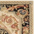 thumbnail image 6 of SAFAVIEH Savonnerie Carthach Floral Bordered Wool Area Rug, Ivory/Gold, 3' x 5', 6 of 8