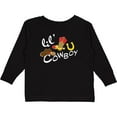 thumbnail image 3 of Inktastic Lil' Cowboy Boys Long Sleeve Toddler T-Shirt, 3 of 5