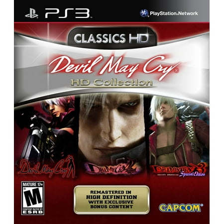 Devil May Cry Collection Action Adventure Video Game for Nintendo, Physical, Parental Controls