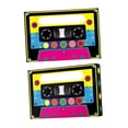 thumbnail image 3 of 2 cajas de recuerdos de fiesta de los años 80, cajas de golosinas para fiestas, Navidad, Halloween, estilo hip hop nostálgico, caja de regalo Gable, 3 of 9