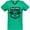 Kelly Green, variant on Inktastic Racing League with Race Car Wheel and Wings Women's V-Neck T-Shirt