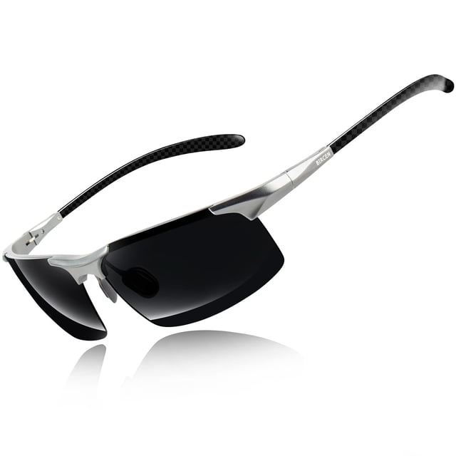 Gafas de sol BIRCEN polarizadas de fibra de carbono para hombres UV400