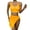 Yellow, variant on Gubotare Bikinis For Women Women Push Up Two Piece Bikini Swimsuits Padded Swimwear Bathing Suit,Green M