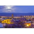 thumbnail image 2 of Paulson, Don 18x13 White Modern Wood Framed Museum Art Print Titled - Mexico, San Miguel de Allende Full moon, 2 of 4