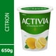 Activia Yogourt probiotique, saveur citron 650 GR yogourt – image 2 sur 9