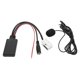 thumbnail image 2 of Adaptador de entrada AUX Bluetooth 50 Cable de Audio inalámbrico para coche de transmisión estable multifunción Hifi ABS con micrófono para actualización Higoodz Otros, 2 of 8