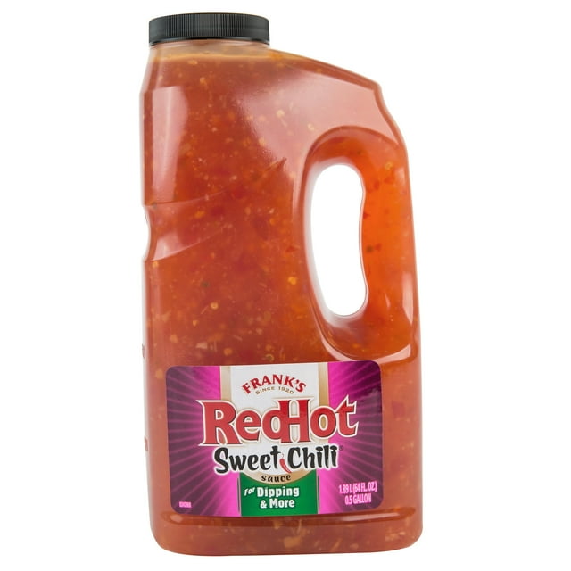Frank's RedHot Sauce Chili Doux 0,5 Gallon - 4/caisse