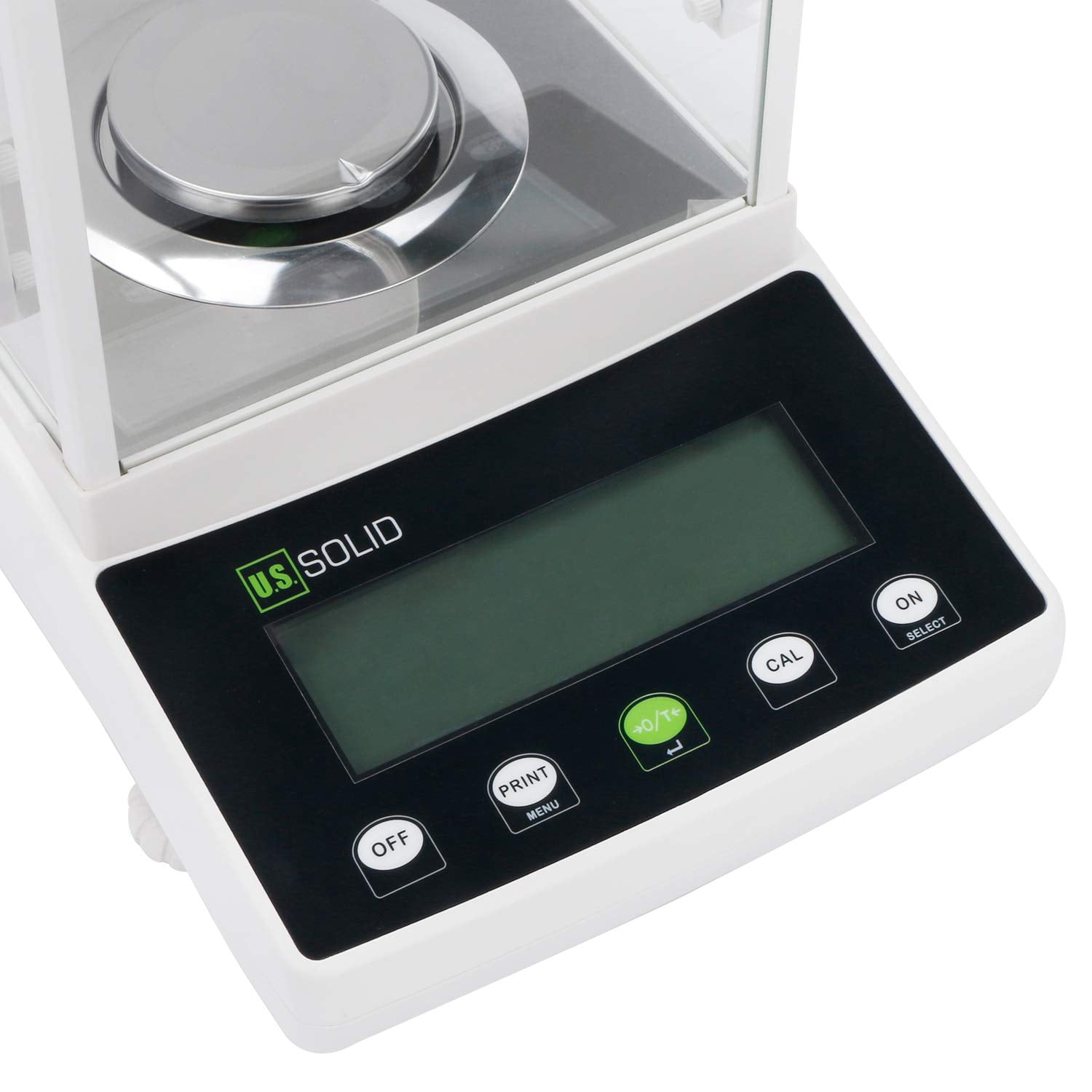U.S. Solid Digital Analytical Balance 220g x 0.0001g/0.1mg Electronic Lab Precision Scale with Electromagnetic Force Sensor, 4 Units Available, RS232 Interface, Button Operation
