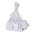 thumbnail image 2 of Etiquetas Blancas Zulema 100 Piezas Etiquetas de Cadena Grabables, 2 of 8