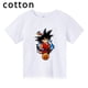 thumbnail image 2 of Nueva camiseta de algodón Goku para niños, camiseta de anime japonés para niños, camiseta gráfica de Goku de manga corta, camisetas deportivas informales y cómodas para niños, 2 of 5