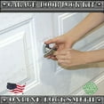 Secure Universal Garage Door Lock Kit w/ Spring Latch and Keyed Handle