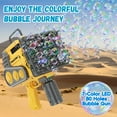 thumbnail image 5 of Bubble Machine Gun, 80 Holes Bubbles Gun Kids Toys for Boys Girls Age 3 4 5 6 7 8 9 10 11 12 Year Old, 5 of 8