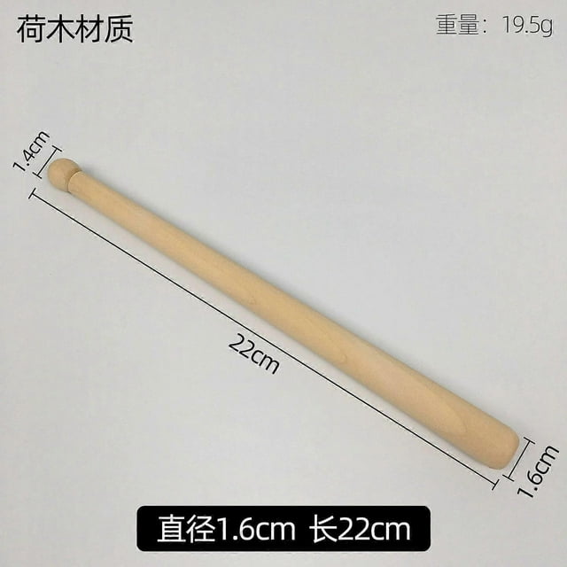 8pcs Wooden Mallet: Wood Drumsticks For Kids - Non-Slip Design For Electronic Drums Marching Snare And Practice Sessions