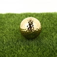 thumbnail image 1 of OULII 1Pack Golden Round Golf Practice Balls for Skill Improvement and Ball Control 4.26X4.26X4.26in, 1 of 7