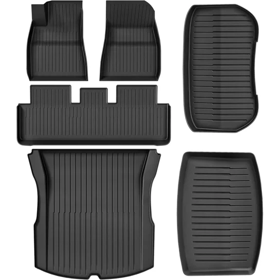 RVNI Floor Liners Mats & Rear Cargo Liners for 2013-2023 2024 Toyota 4Runner TPE