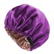 thumbnail image 5 of Gorro de , gorro elástico para dormir, gorro Reversible de doble capa, para dormir - Púrpura Baoblaze Gorra de Sueño de las Mujeres Satin Satin Sleep, 5 of 8