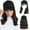 6A, variant on Hat Wig Hat with Hair Attached for Women Cap with Hair Attached for Women Baseball Cap Wig Extensions Short Wave Synthetic Adjustable for Daily Use