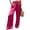 Hot Pink, variant on Womens Palazzo Pants Casual Palazzo Pants Lounge Trousers Boho Pants for Women Palazzo Pants Drawstring Lounge Trousers Baggy Pants Women Flowy Pants with Pockets Slacks for Women Hot Pink M