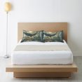 thumbnail image 6 of Yayeee Pillowcase Standard Size Set of 2 Satin Wrinkle Resistant Pillow Case, Whale and Moon, 6 of 7