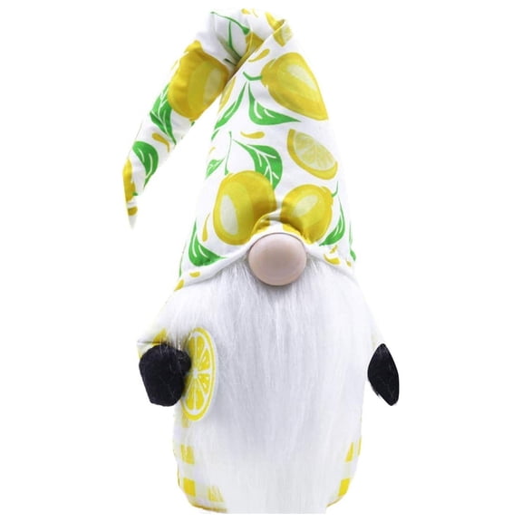 Chmadoxn Easter Lemon Gnome Scandinavian Home House Farm Kitchen Decor Faceless Doll