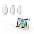 thumbnail image 1 of Termohigrómetro inalámbrico para interiores y exteriores monitoreo de temperatura y humedad reloj meteorológico Digital, 1 of 8