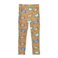 thumbnail image 4 of joogoo Girls' Leggings Crabs Cute Yoga Pants 6T, 4 of 8