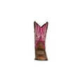 thumbnail image 5 of Jpc Equestrian Baby Girl Shoes Arches Square Toe Western Boots, Brown, 5 of 10