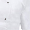 thumbnail image 4 of Dennys Womens Lightweight Short Sleeve Chefs Jacket / Chefswear (Pack of 2), 4 of 4