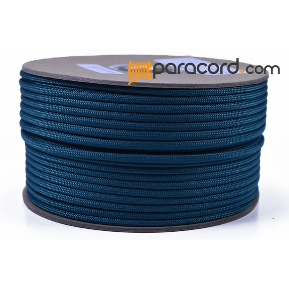 Bored Paracord Brand 550 Type III Paracord - Teal - 250 Feet Spool