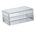 thumbnail image 2 of Caja De Almacenamiento Con Cajón Transparente, Organizador De Maquillaje Acrílico A Prueba De Polvo, Multiusos, De Gran Capacidad, Resistente Para Máscaras Y Productos Para El, 2 of 7