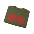 thumbnail image 3 of Boston Massachusetts Sweatshirt Gifts Crew Neck Shirt Long Sleeve Unisex, 3 of 7