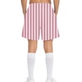 thumbnail image 5 of ITSAME Boys Swim Trunks, Elastic Waist with Pockets Quick-Dry Summer Seaside Vacation Surfing Shorts Pink 10-11T, 5 of 8
