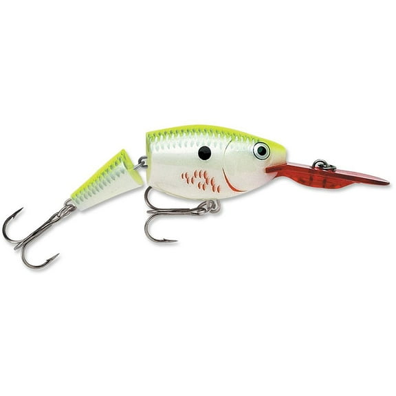 Rapala Jointed Shad Rap 07 Crankbait Bleeding Chartreuse Shad