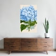 thumbnail image 3 of CafePress - Blue Hydrangea Flowers - 35x21 Wall Decal, 3 of 3