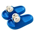 thumbnail image 4 of Staki Kids Slippers Boys Shower Shoes for Kids Pool Slides with Arch Support Quick Drying Boys Girls Beach Sandals Non Slip Summer Bathroom Indoor House Slippers(Blue,12 Little Kid), 4 of 6