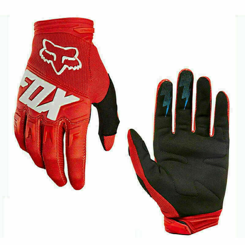 Men Fox MTB Cycling Bicycle Bike Motorcycle Motocross Offroad Full Finger Gloves 