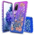 thumbnail image 1 of Bemz Liquid Quicksand Case for Samsung Galaxy S20 FE (with Touch Tool) - Paris (Purple/Blue), 1 of 6