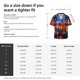 thumbnail image 5 of Fotbe Magical Stained Glass Castle Camisa Estampada de Manga Corta para Hombre, Casual de Verano, Estilo Playero, Sin Arrugas-4X-Large, 5 of 5
