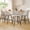 Beige, variant on CDCASA Counter Height Bar Stools with Back Sets of 2, 360°Swivel Upholstered Barstools with Metal Legs, 27" Seat Height Bar Stool for Kitchen Island, Light Flax