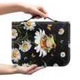 thumbnail image 2 of HELLHERO Frog on Daisy with Butterflies Church Bible Bag for Women, Durable Bible Cover with Zippered Handle for Prayer Outdoor Study Christian Prayer, 2 of 13